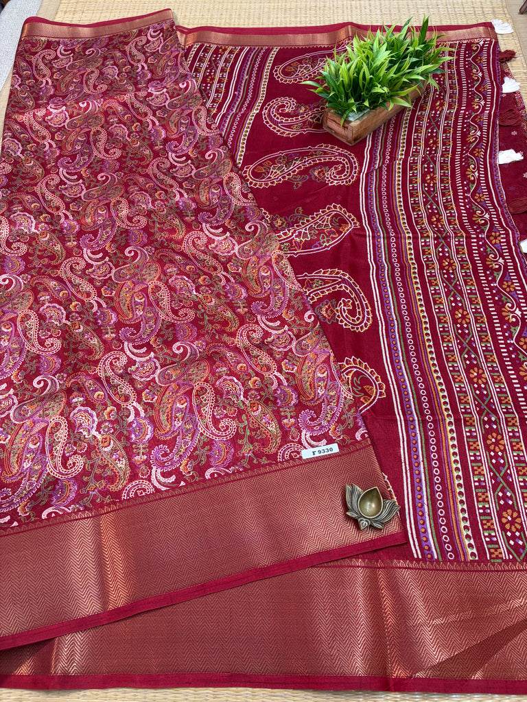 Dola Printed Silk #F9330
