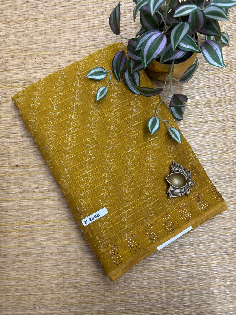 Chiffon Sarees #F7588