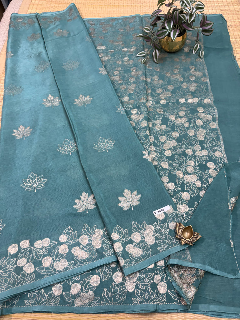 Semi Banarasi Georgette #F4449