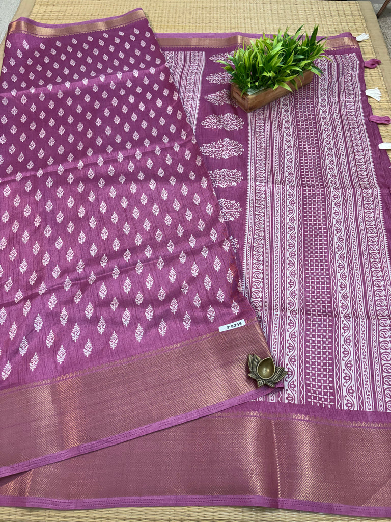 Dola Printed Silk #F9345