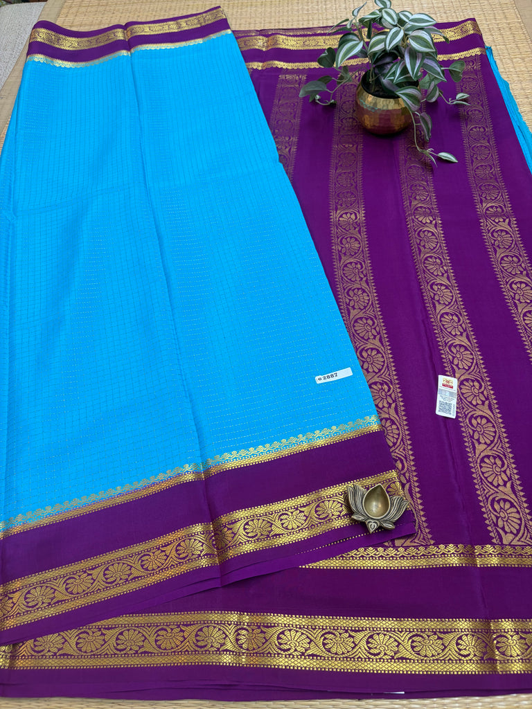 Pure Crepe Silk Saree #G2887