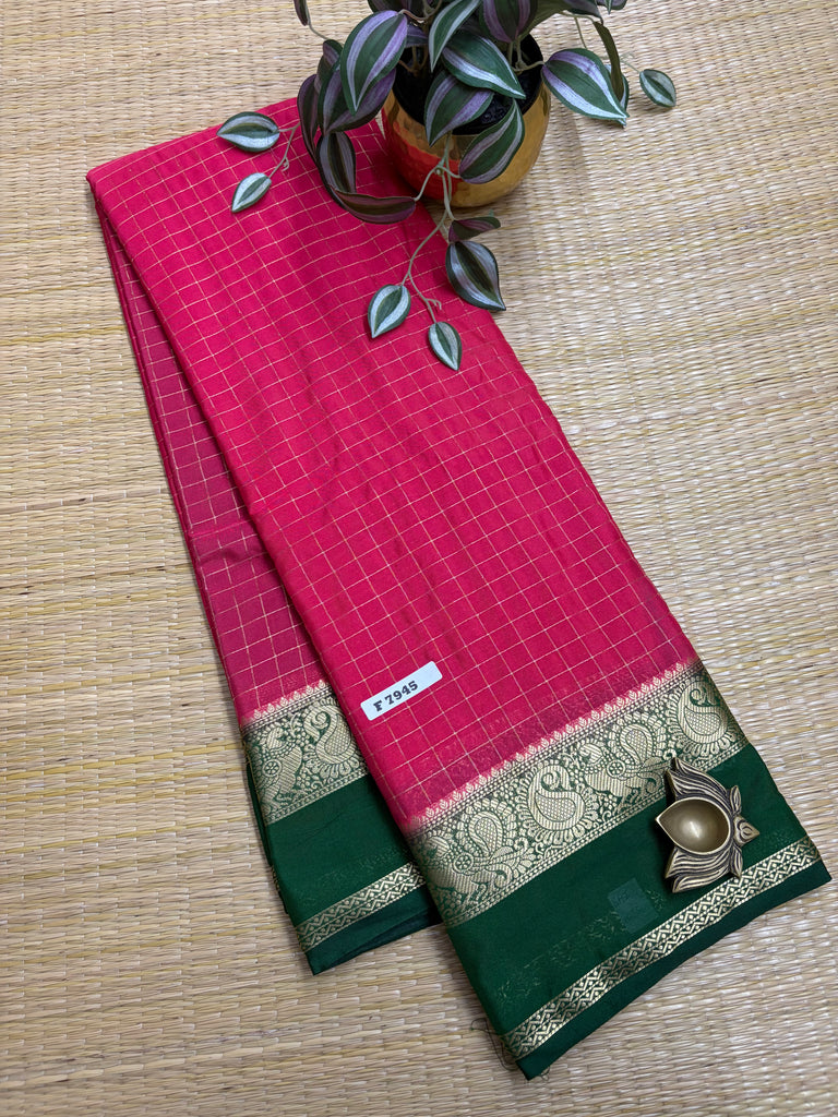 Semi Crepe Sarees # F7945