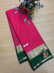 Semi Crepe Sarees # F7945