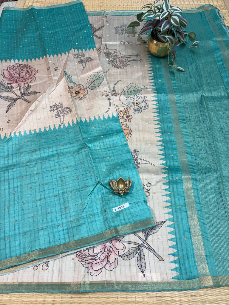 Mutka Tussar Silk# F4318