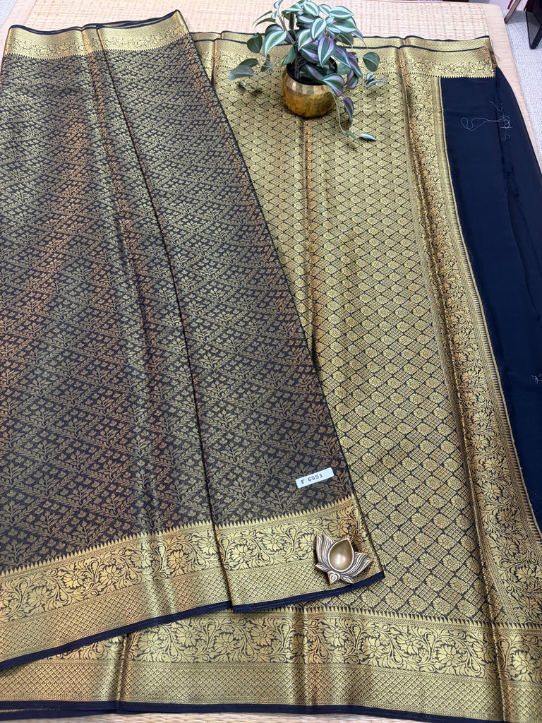 Brocade Semi Georgette #F6551