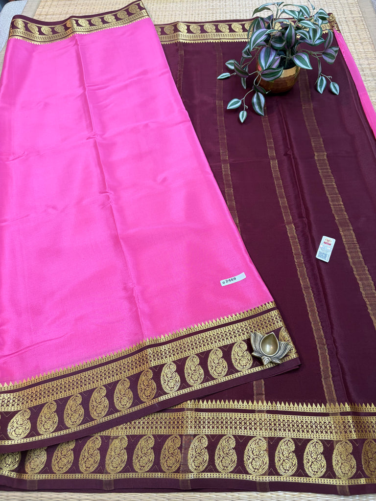 Pure Crepe Silk Saree #G2469