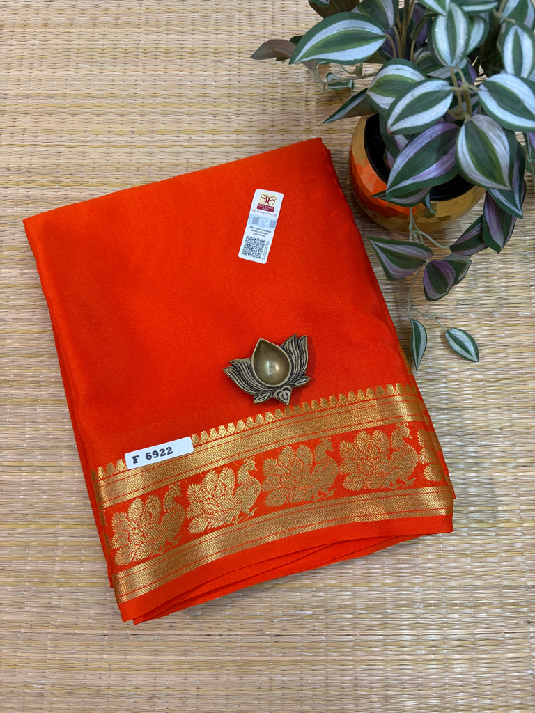 Pure Crepe Silk Saree #F6922