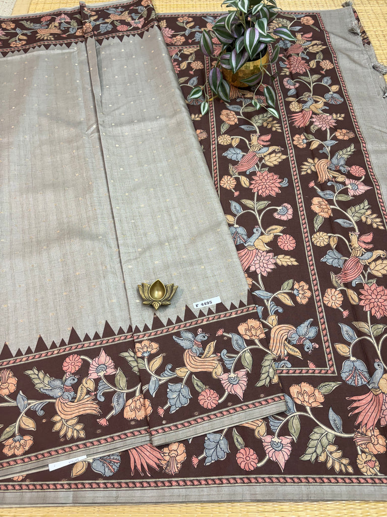 Mutka Tussar Silk# F4495