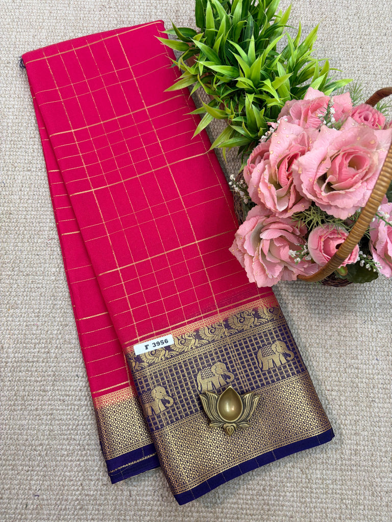 Semi Crepe Sarees #F3956