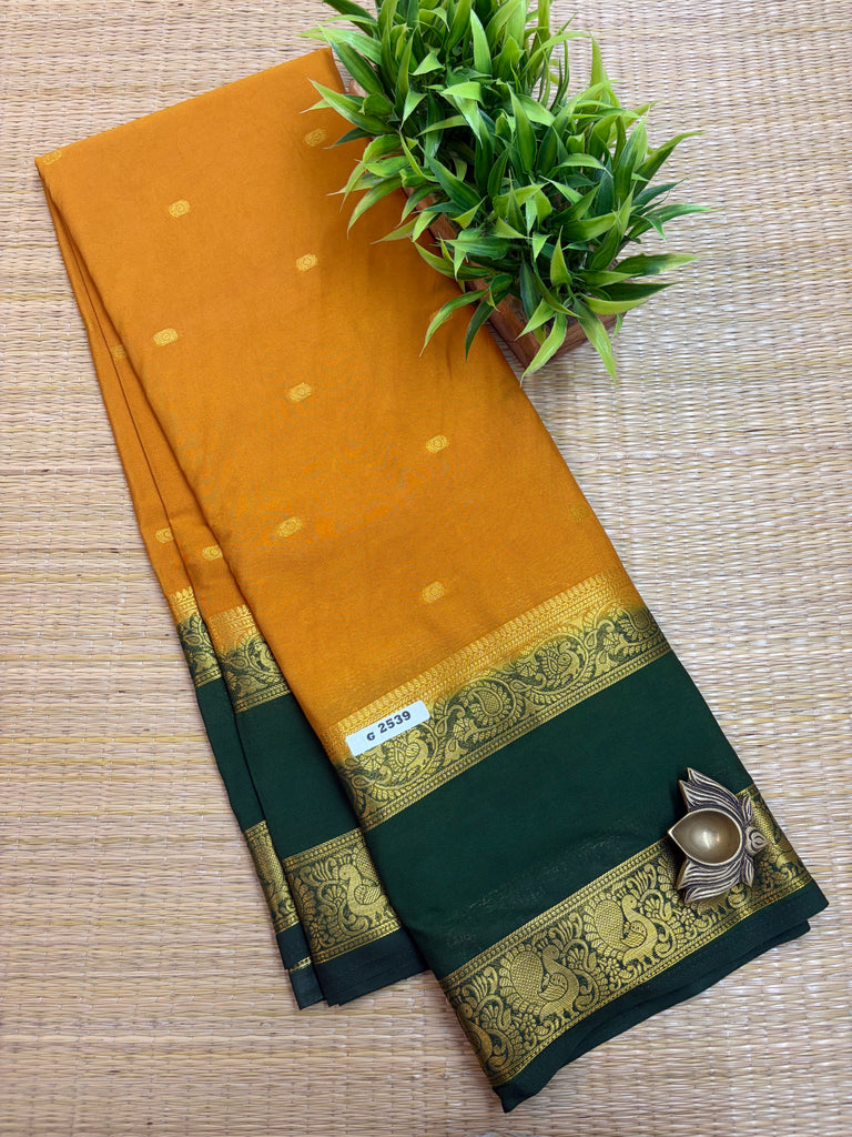 Semi Crepe Sarees # G2539