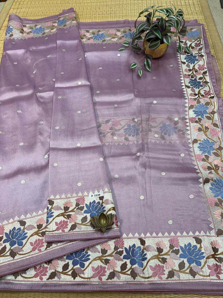 Tissue Banaras Semi Silk #F7230