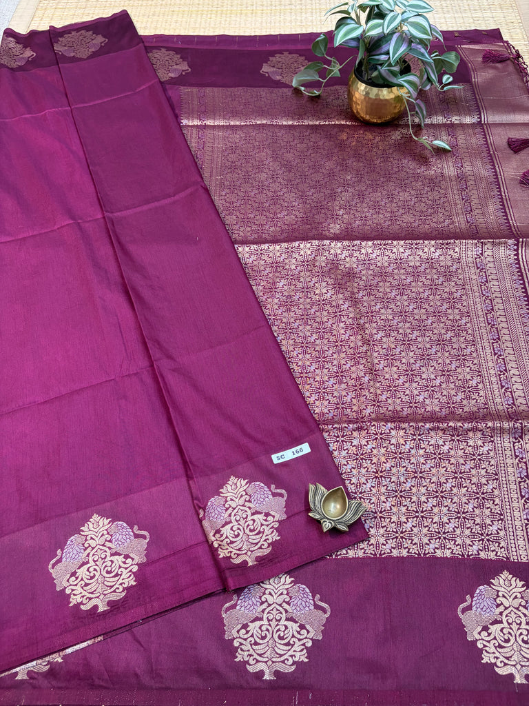 Semi Jute Silk Sarees #SC166