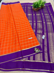 Pure Crepe Silk Saree #G1961