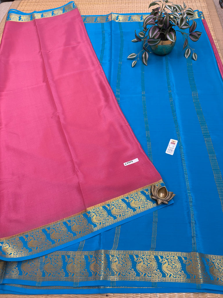 Pure Crepe Silk Saree #G2474