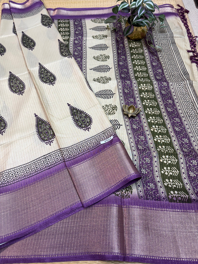 Dola Printed Silk #F5813