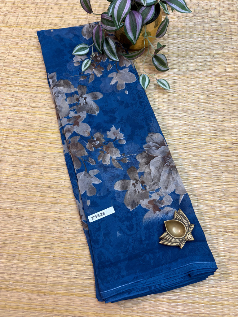 Georgette Sarees #F5326