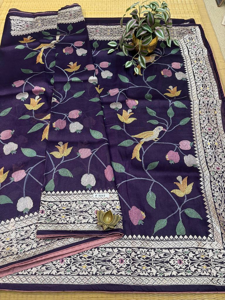 Tissue Banaras Semi Silk #F7217