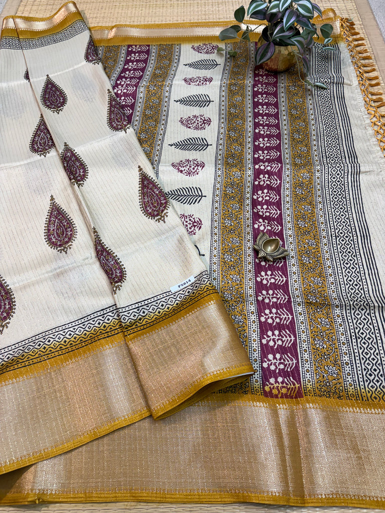 Dola Printed Silk #F5814