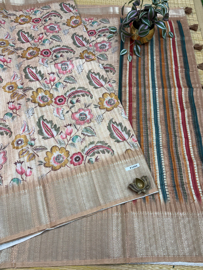 Printed Rawsilk #F1263