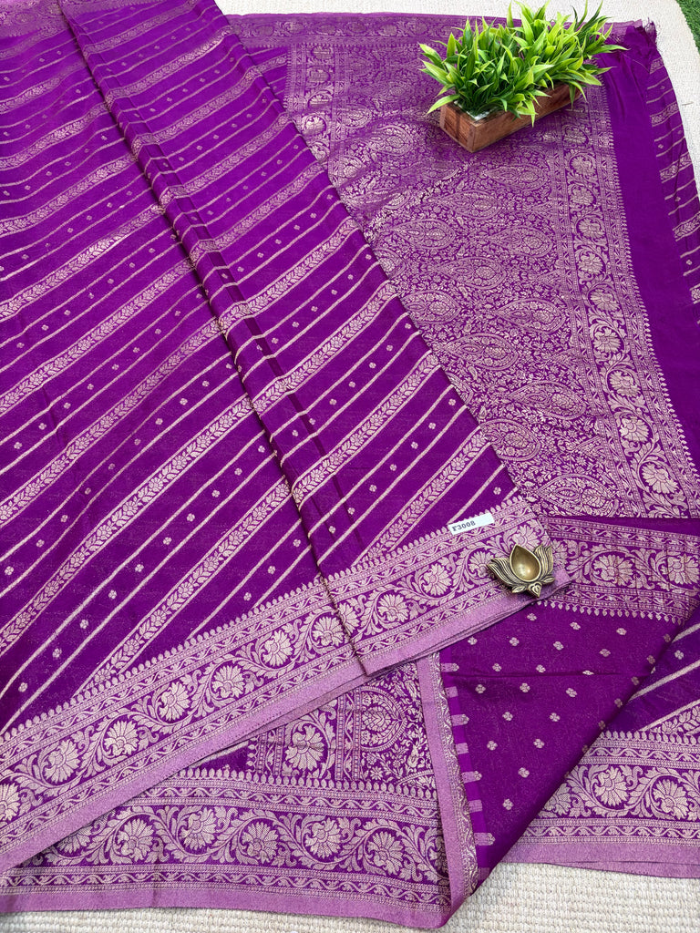 Semi Banarasi Georgette #F3008