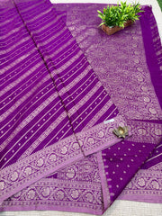 Semi Banarasi Georgette #F3008