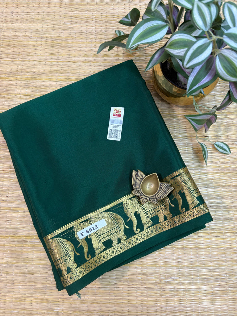 Pure Crepe Silk Saree #F6912