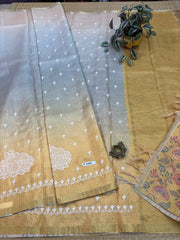 Kota Cotton Silk Saree #F7085
