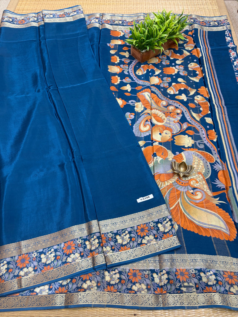 Semi Crepe Sarees #G2186