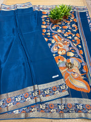 Semi Crepe Sarees #G2186