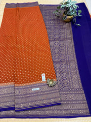 Pure Banaras Georgette Sarees #F6266