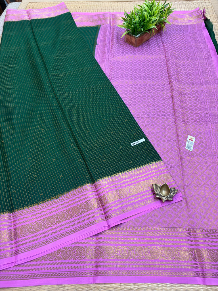 Pure Crepe Silk Saree #G481