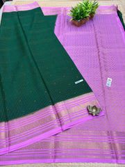 Pure Crepe Silk Saree #G481