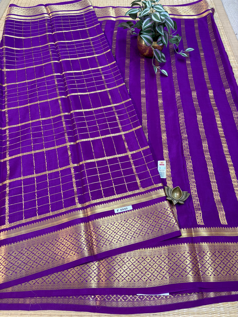 Pure Crepe Silk Saree #F6945