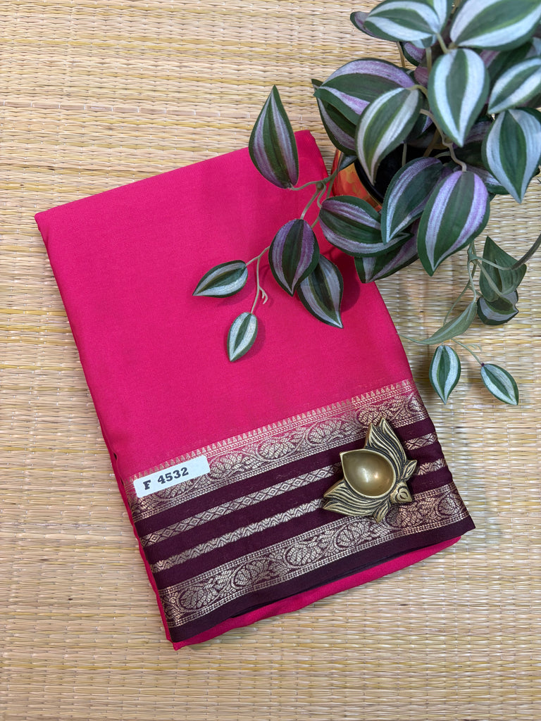 Semi Crepe Sarees #F4532