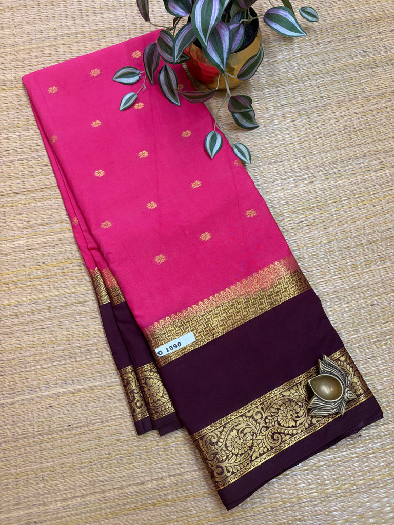 Semi Crepe Sarees # G1590