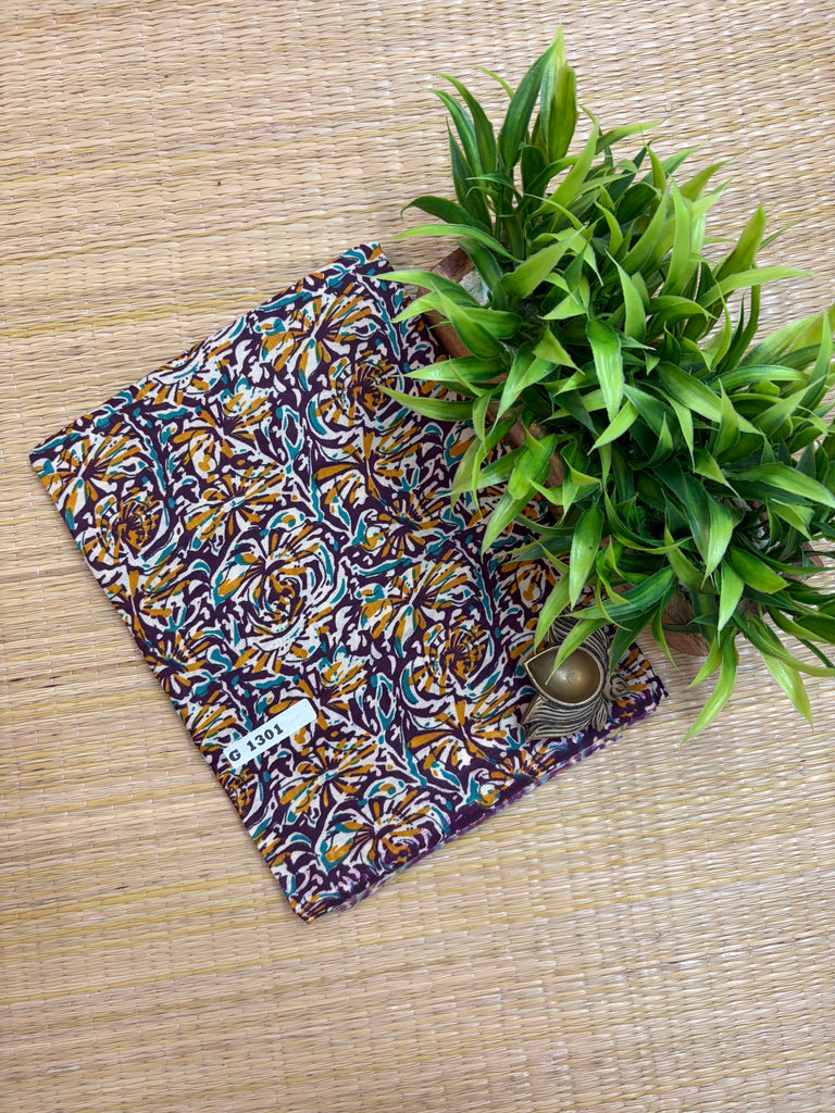 Kalamkari Semi Cotton #G1301