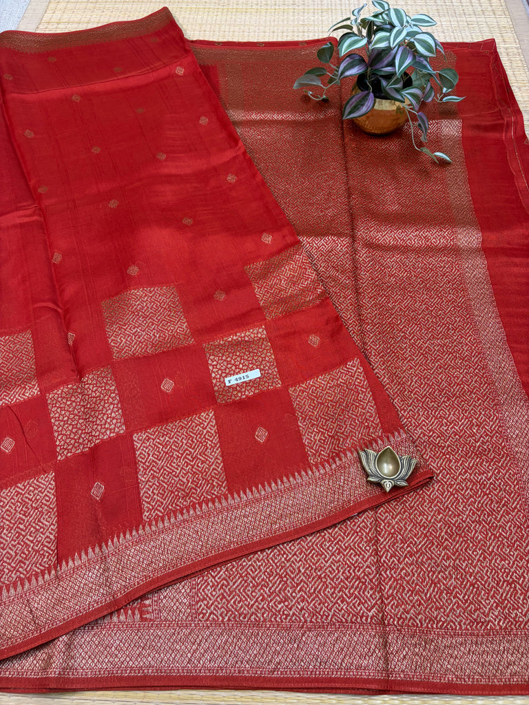 Semi Jute Silk Sarees #F4915