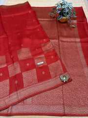 Semi Jute Silk Sarees #F4915
