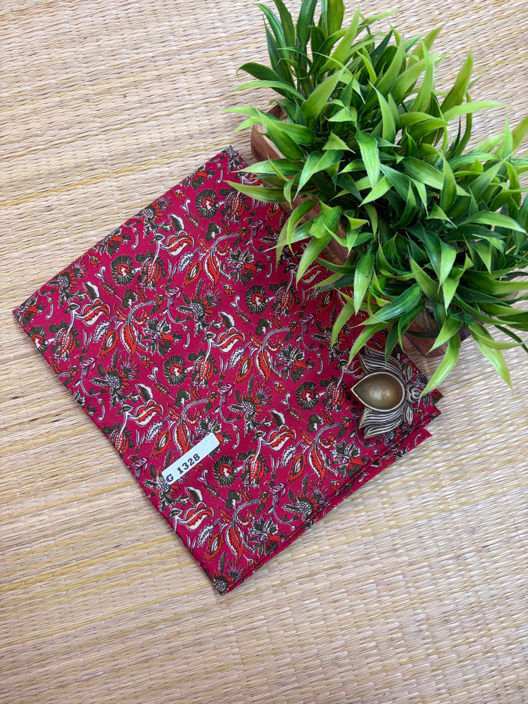 Kalamkari Semi Cotton #G1328