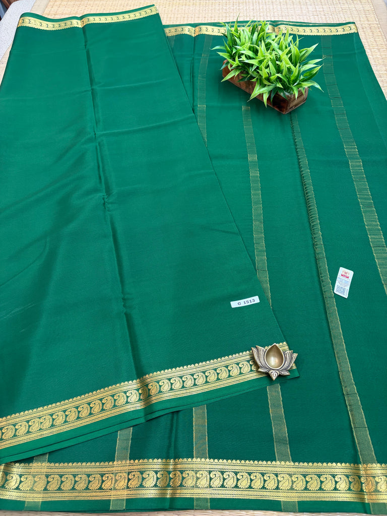 Pure Crepe Silk Saree #G1513