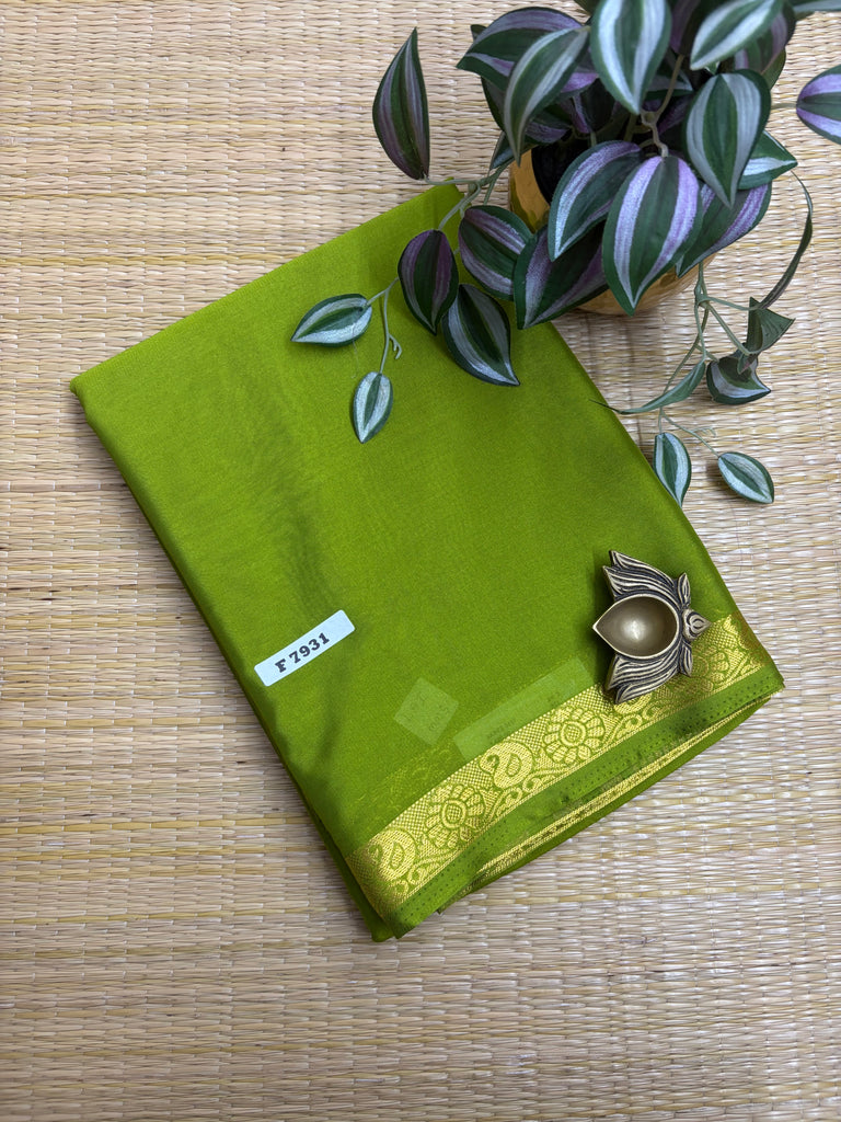 Semi Crepe Sarees # F7931