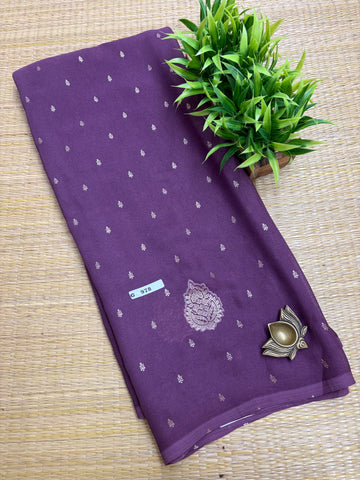 Mass Crepe Sarees #G978