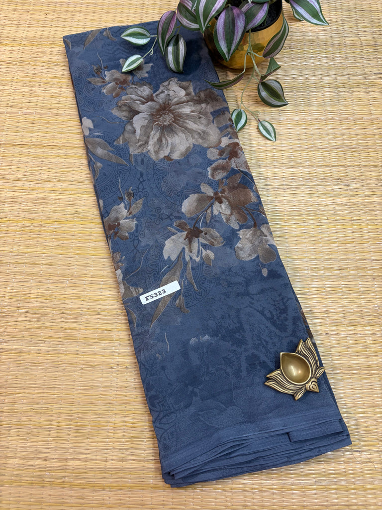 Georgette Sarees #F5323