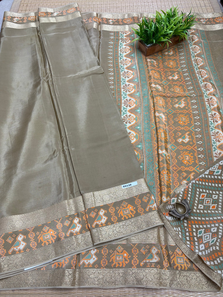 Semi Crepe Sarees #G130