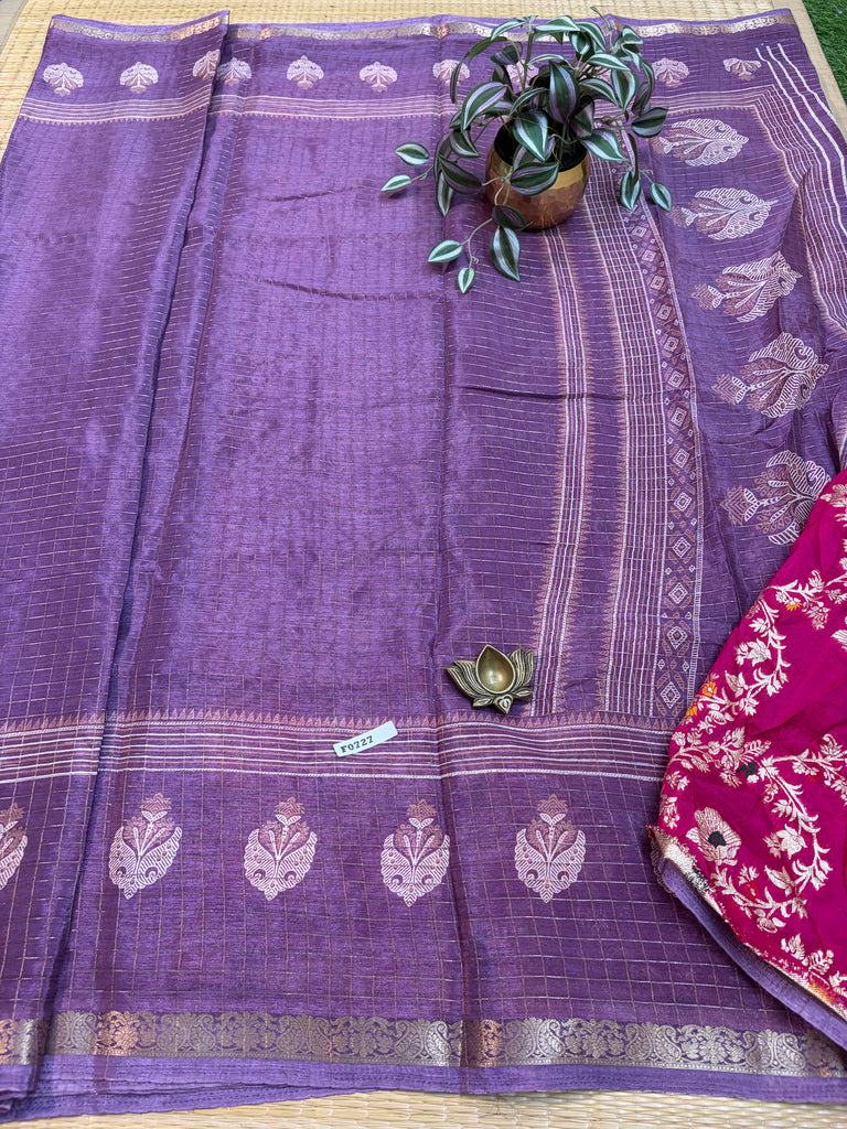 Semi Crepe Sarees #F0727