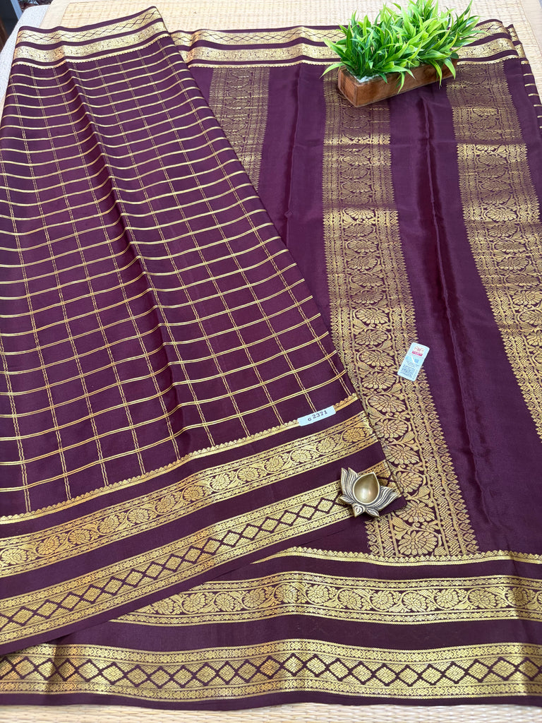 Pure Crepe Silk Saree #G2371
