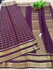 Pure Crepe Silk Saree #G2371