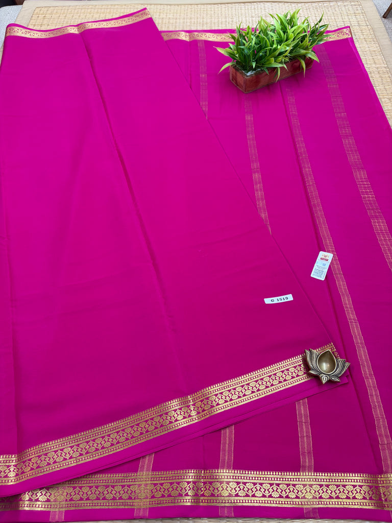 Pure Crepe Silk Saree #G1519