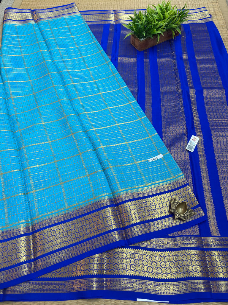 Pure Crepe Silk Saree #G1411