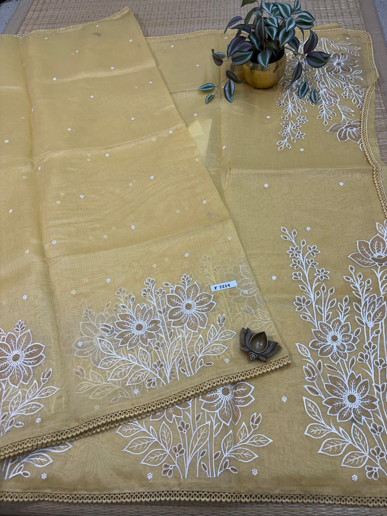 Kota Soft Tissue Saree #F7214